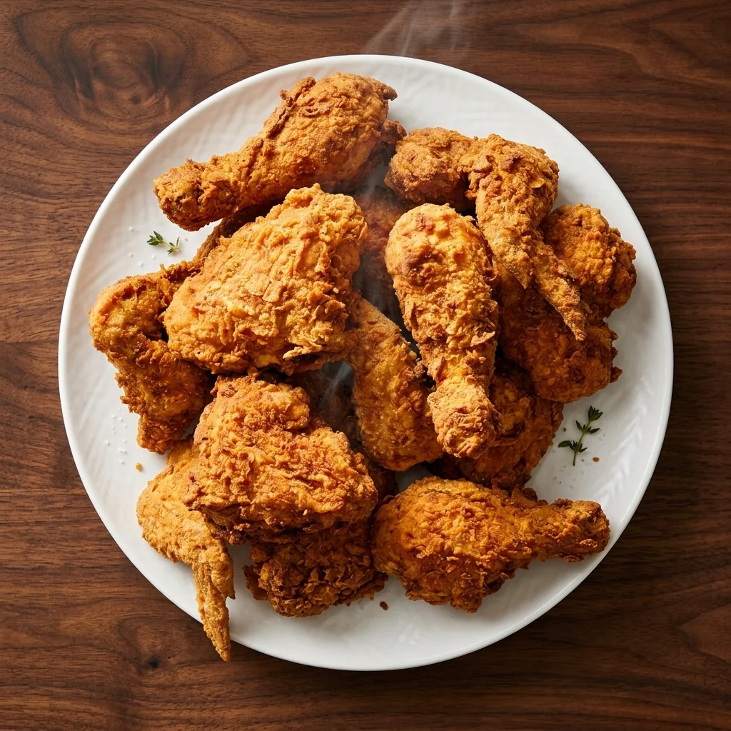 Signature crispy fried chicken at Side Chick'n Saskatoon