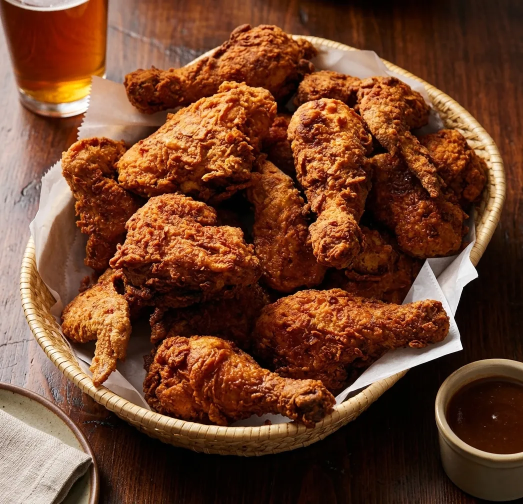 Filipino fried chicken combo meal at Side Chick'n Saskatoon